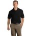 NIKE GOLF Short Sleeve Dri-FIT Pebble Texture Polo Sport Shirt - Black 373749 L
