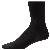 Aetrex Copper Sole Women's Dress/casual Socks (L, Black Crew)