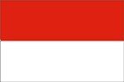 Indonesia flag 3x5 new 3 x 5 indonesian banner