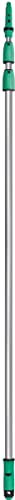 Unger OptiLoc Teleskopstange 1,85 cm (kompatibel Fensterreinigungswerkzeugen, ergonomischer Griff, Anti-Rutsch-Endkappe, 2-Komponenten Drehverschluss)
