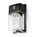 Hyperikon LED Wall Pack Outdoor Light, 13W, Security Wall Sconce Fixture, 5000K, Photocell Included, Clear