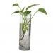 Cylinder Glass Wall Hanging Vase Bottle for Plant Flower Decorations