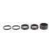 Baosity 5Pcs Bike Bicycle Carbon Fiber Headset Spacers 1-1/8 inch (2pcs 5mm, 2pcs 10mm, 1pc 15mm)thumb 1