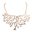 Jane Stone Fashion Vintage Golden Jewelry Tree Branch Necklace Modern Choker Jewelry Trendy Collar Necklaces Top Selling Women's Jewelry(Fn0738)