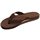 Double Layer Premier Leather Women's Sandal (Expresso) Size 7.5/8.5 (L) - 7.5/8.5 (L)
