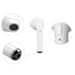 Wireless Earbuds,Bluetooth Headphones Mini In-Ear Headsets Sports Earphone with 2 True Wireless Earbuds for iPhone X/8/7/6/6s plus and Most Android SmartPhones (White)
