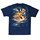 Guy Harvey Men's Sunset Rig S/S Tee, Navy, X-Large