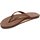 Rainbow Rainbow Sandals Women's Premier Leather Single Layer Narrow Dark Brown Size Large / 7.5-8.5 B(M) US