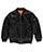 Swiss Cross Big Boys' "Classic Mode" Reversible Flight Jacket - black, 8