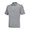 adidas Golf Men's Classic 2 Color Stripe Polo Shirt, Mid Grey/White, Small
