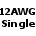 2 Pack - 1 ft - 12 Gauge Heavy Duty Extension Cord - Lighted SJTW - Indoor/Outdoor Extension_Cord by Watt's Wires - Two Pack of 1' 12-Gauge Grounded 15 Amp ExtensionCord Splitter