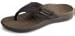 Vionic Men's Tide Ryder Toe Post Sandals- Supportive Men's Sandals That Include Three-Zone Comfort with Orthotic Insole Arch Support, Sandals for Men, Flip Flops Chocolate 12 Medium US
