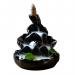 MagiDeal Ceramic Glaze Incense Smoke Cone Burner Backflow Censer Tower Holder #5