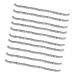 Fityle 10 Pieces Girl Dolls Curly False Eyelashes For BJD Doll Eyes DIY Making 18cm Black