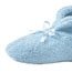 Collections Etc Ultra Plush Chenille Slippers, Blue, Large