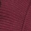 Collections Etc Cozy Unisex Buttoned Hat, Burgundy, One-Size