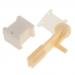 Dovewill Knitting Yarn Fiber Wool Thread Winder Hand Operated Winding Tools with 30 Pieces Plastic Bobbin