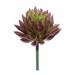 MagiDeal Artificial Succulent Real Touch Echeveria Flower Foliage Plant Decor Purple
