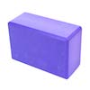 Sol Living Yoga Block Yoga Block - Compact Durable High Density EVA Foam Block for Balance & Stability Exercise Fitness Pilates & Yoga Accessory - Purple