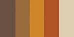 Quilled Creations Mixed Color Quilling Paper, 1/8-Inch, Brown, 100 Per Package