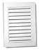 Duraflo 626080-00 Rectangular Gable Vent, 18-Inch X 24-Inch by Duraflo