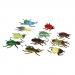 12pcs Plastic Insect Beetle Model Toy Multi-color