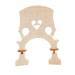 B Blesiya Exquisite Maple Wood Double Bass Replacement Bridge String Instrument Accessory