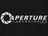 JINX Portal 2 Men's Aperture 80's Logo Premium T-Shirt (Black, Large)