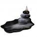 Truegood Ceramic Glaze Incense Smoke Cone Burner Backflow Censer Tower Holder