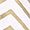 Gold Chevron Tailored Crib Dust Ruffle with White Stripe by The Peanut Shell
