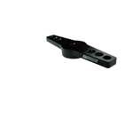 Racers Edge 10379BK Aluminum Double Sided Jr Servo Horn, Black