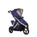 Phil and Teds Vibe V3 Stroller With Doubles Kit (Cobalt)