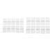 20PC Pinned Plastic Hinges RC Airplane Plane Model Parts Replacement
