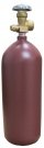 New 20 cu ft Steel Nitrogen Cylinder with CGA580 Valve
