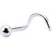 Body Candy 925 Sterling Silver 2mm Ball Nose Stud Ring 22 Gauge