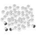 Gazechimp 50Pack Audio Amplifier Potentiometer Control Knobs with 6mm 1/4inch Shaft – Whitethumb 1