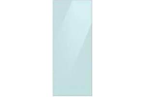 SAMSUNG Morning Blue Glass BESPOKE 3-Door French Door Refrigerator Top Panel