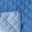 Collections Etc Reversible Quilted Furniture Protector Cover, Dark Blue/Light, Recliner