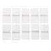 Pinned Plastic Hinges RC Airplane Plane Model Parts Replacement (Pack of 10) - 20x36mm
