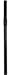 Dixon WHISTLE/FLUTE, black (TB022D)