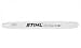 STIHL ROLLOMATIC E CHAINSAW GUIDE BAR 30030006113 16" primary