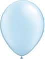 Single Source Party Supplies - Round 5" Pastel Pearl Light Blue Latex Balloons Bag of 10