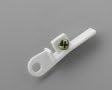 Plastic Curtain Rail Track White - 10 Sologlyde Gliders