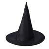 Chenway Halloween Witch Hats for Women Adult Black Witch Hat for Halloween Costume Accessory (1Pcs)