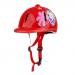 MonkeyJack Children Kids Adjustable Horse Riding Hat/Helmet Head Protective Gear - Snow Red