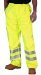Forever Mens Hi Viz Waterproof Rain Over Trousers High Vis Visibility Elasticated Pants