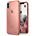 Ringke Air Designed for iPhone X Case, Lightweight Transparent Flexible TPU Cover for iPhone X Case, iPhone 10 (Not Compatible with iPhone Xs) - Rose Gold