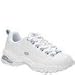 Skechers Sport Women's Premiums Sneaker, White/Blue, 10 M US