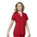 WonderWink Women's Plus-Size Wonderwork Women's Mock Wrap Scrub Top