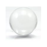 Contact Juggling Ball 75mm Acrylic Clear